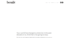 Desktop Screenshot of benubi.com